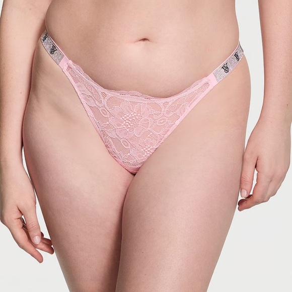 New 
VERY SEXY
Shine Strap Lace Brazilian Panty - Picture 1 of 4